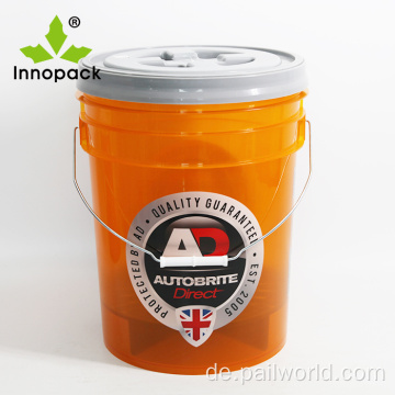 5Gallon Food Safe Plastikeimer mit Deckel Dolly